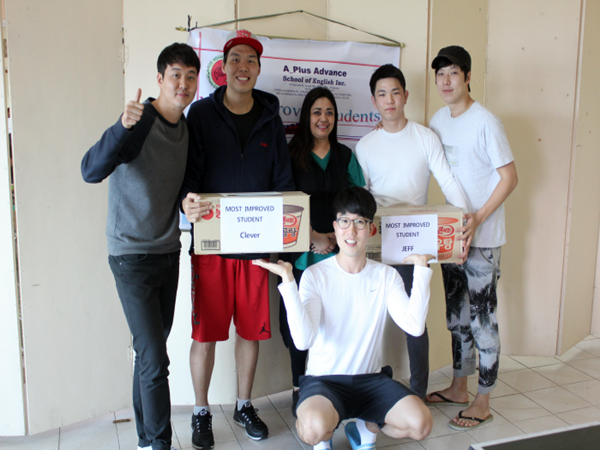 most improved student 축하드립니다,~
